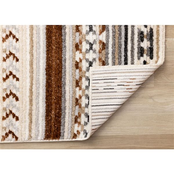 Rug Branch Solvyn Area Rug Southwestern Modern 5 x 8-ft - Cream