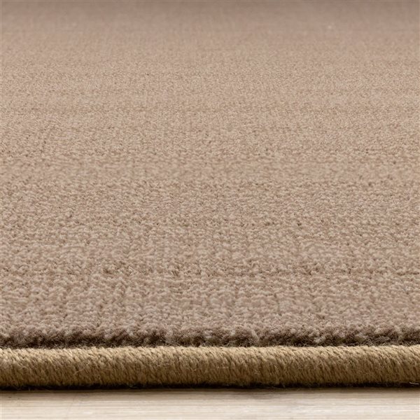 Rug Branch Solara Area Rug Tonal Art Deco 8 x 11-ft - Brown