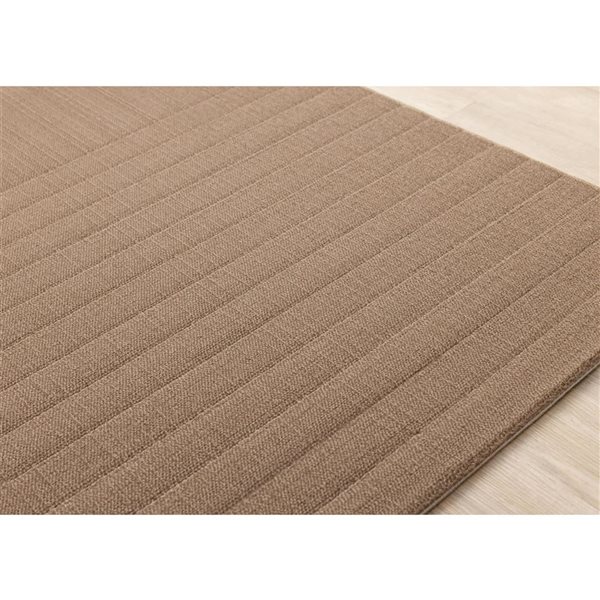 Rug Branch Solara Area Rug Tonal Art Deco 8 x 11-ft - Brown