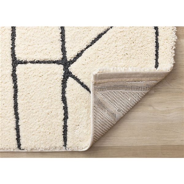 Rug Branch Bauer Area Rug Geometric Modern 8 x 11-ft - Cream