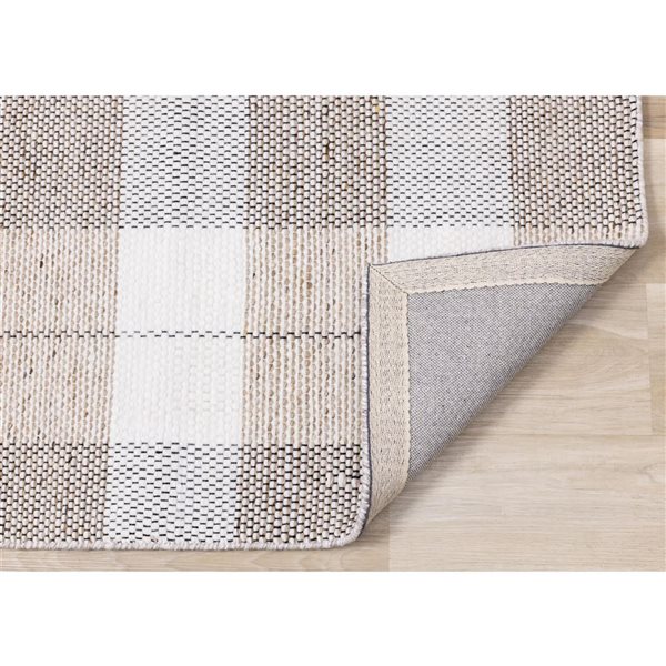 Rug Branch Cindara Area rug Geometric Modern 8 x 11-ft - Cream