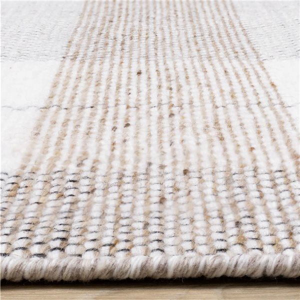Rug Branch Cindara Area rug Geometric Modern 8 x 11-ft - Cream