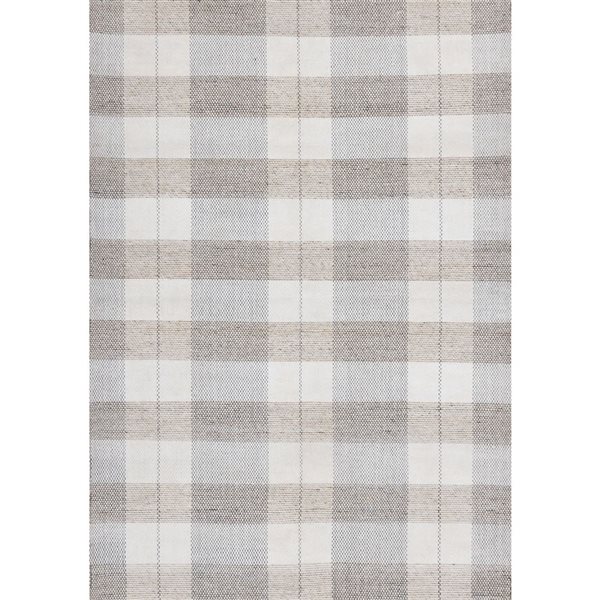 Rug Branch Cindara Area rug Geometric Modern 8 x 11-ft - Cream