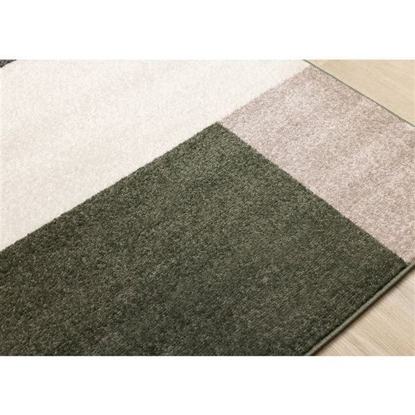 Rug Branch Eluna Area Rug Geometric Modern 8 x 11-ft - Green