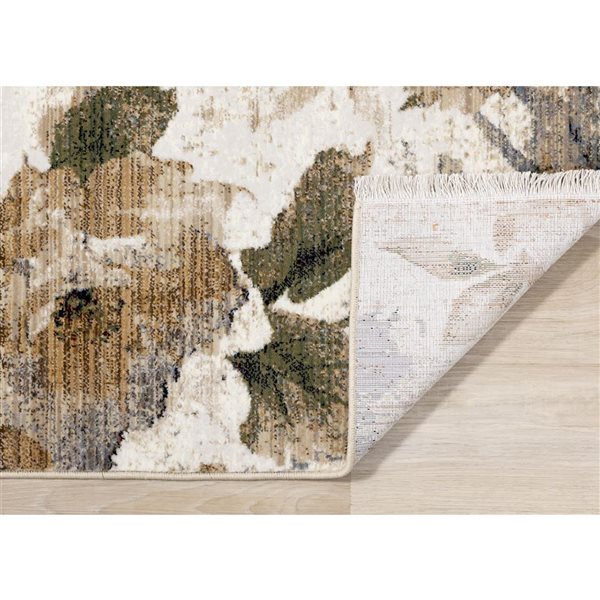 Rug Branch Solvyn Area Rug Botanical Modern 8 x 10-ft - Cream