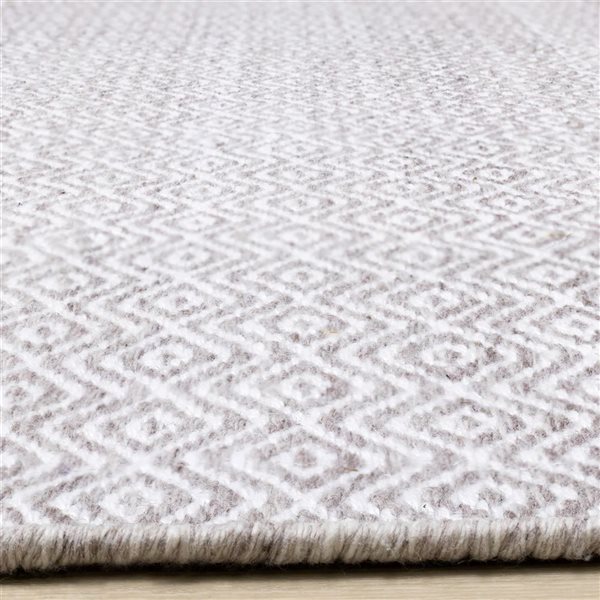 Rug Branch Cindara Area Rug Geometric Modern 8 x 11-ft - Beige