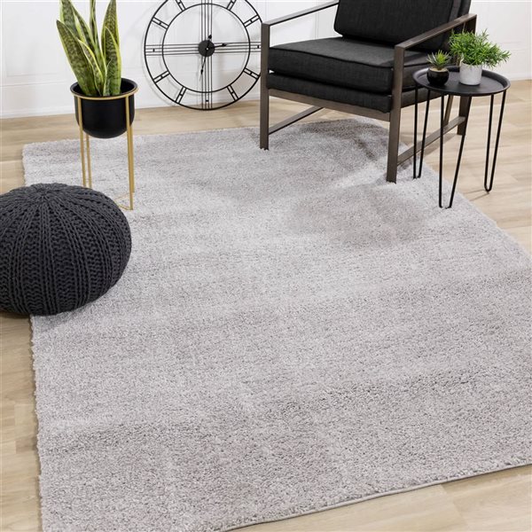 Rug Branch Marakai Area Rug Tonal Modern 8 x 11-ft - Grey