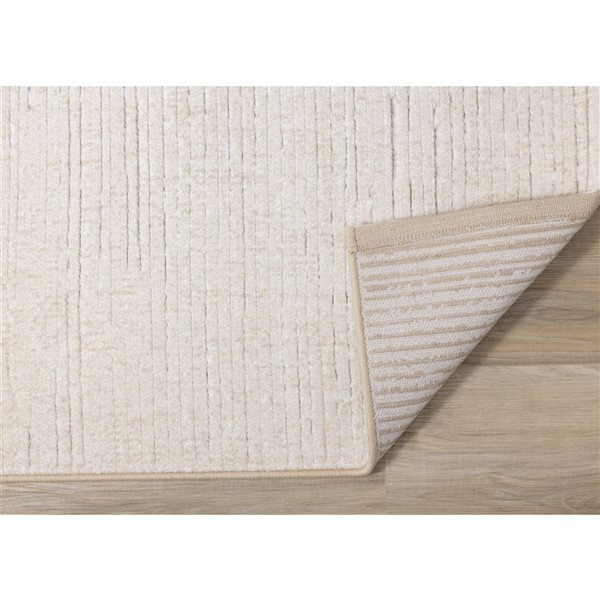 Rug Branch Solara Area Rug Tonal Modern 8 x 11-ft - Cream