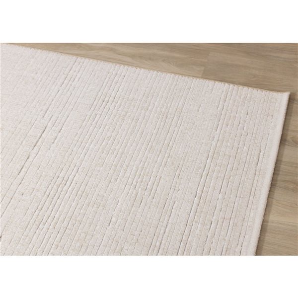 Rug Branch Solara Area Rug Tonal Modern 8 x 11-ft - Cream
