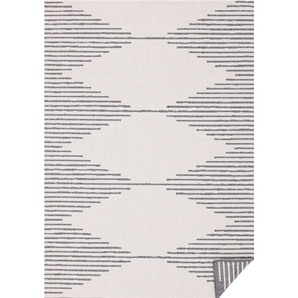 Rug Branch Zyana Area Rug Geometric Mid-Century 8 x 11-ft - Grey