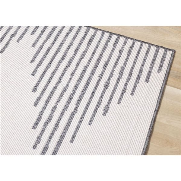 Rug Branch Zyana Area Rug Geometric Mid-Century 8 x 11-ft - Grey