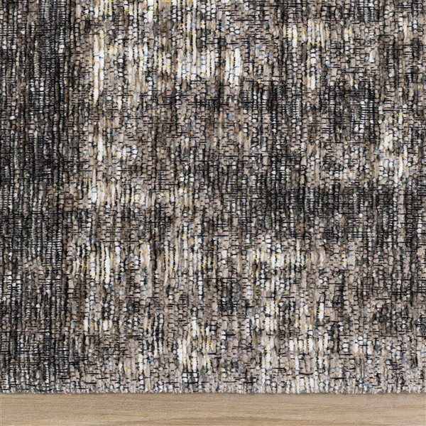 Rug Branch Lirien Area Rug Organic Modern 8 x 11-ft - Grey