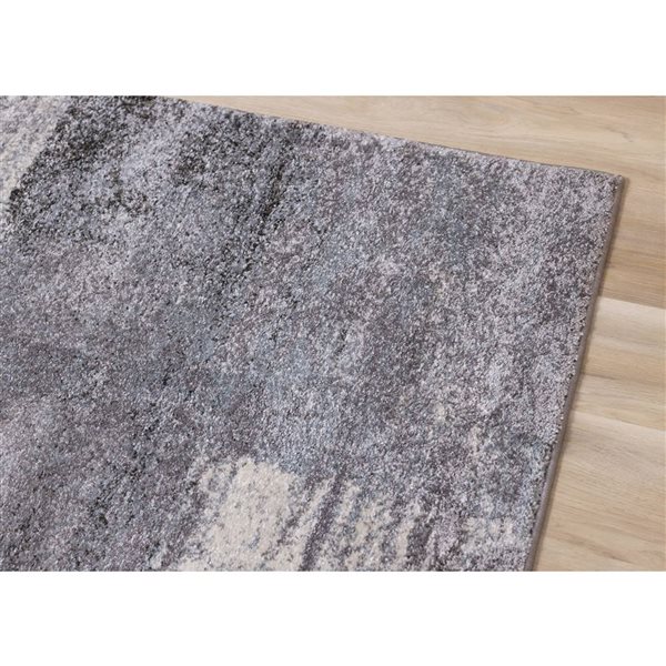 Rug Branch Eden Area Rug Organic Modern 7 x 10-ft - White