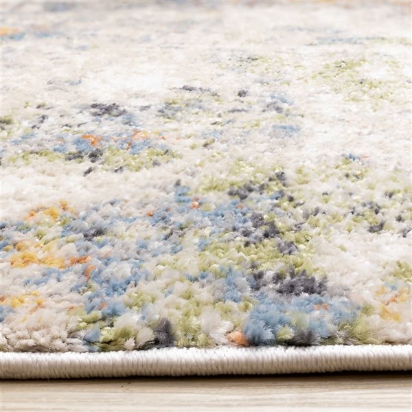 Rug Branch Velora Area Rug Distressed Modern 8 x 11-ft - Taupe