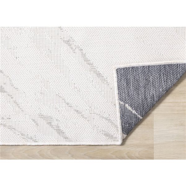 Rug Branch Zyana Area Rug Organic Modern 8 x 11-ft - Cream