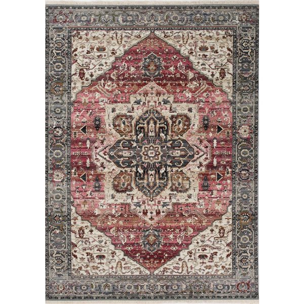 Rug Branch Solvyn Area Rug Classic 8 x 10-ft - Pink