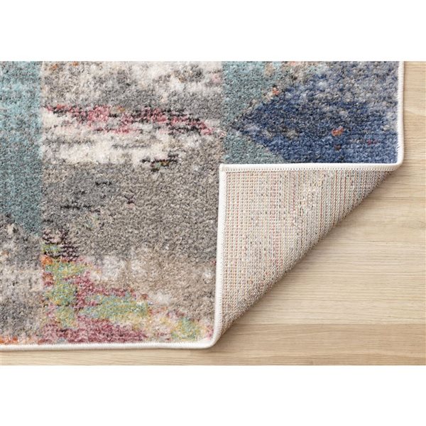 Rug Branch Solenne Area Rug Distressed Mid-Century 7 x 10-ft - Cream