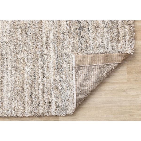 Rug Branch Botaniq Area Rug Distressed Modern 8 x 11-ft - Grey