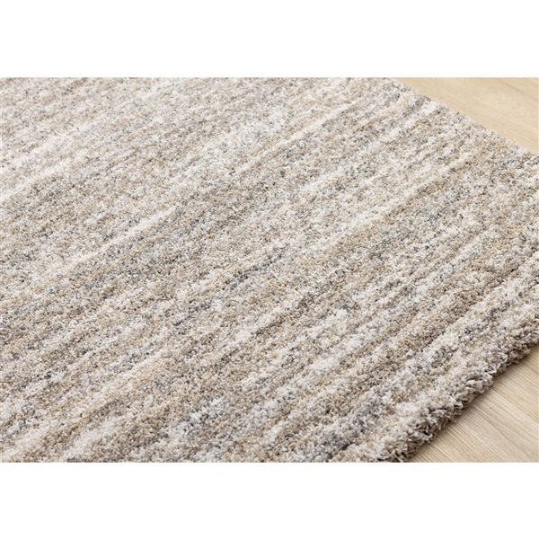 Rug Branch Botaniq Area Rug Distressed Modern 8 x 11-ft - Grey