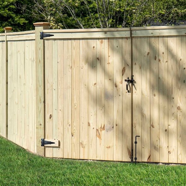 Nuvo Iron T Hinge Galvanized Steel 2-Piece - Black