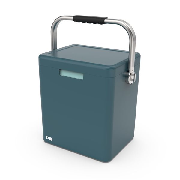 Permasteel Portable Cooler with Dual Carrying Options 14QT - Dark Teal