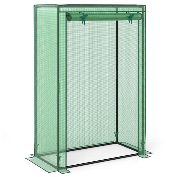 Costway Permanent Greenhouse 3.25 x 1.67 x 4.92-ft - Green