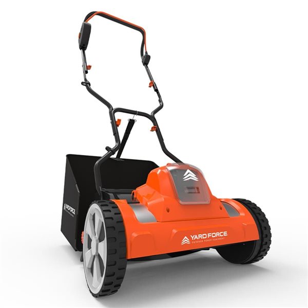 YARDFORCE Cordless Reel Lawn Mower 15-in 20 V
