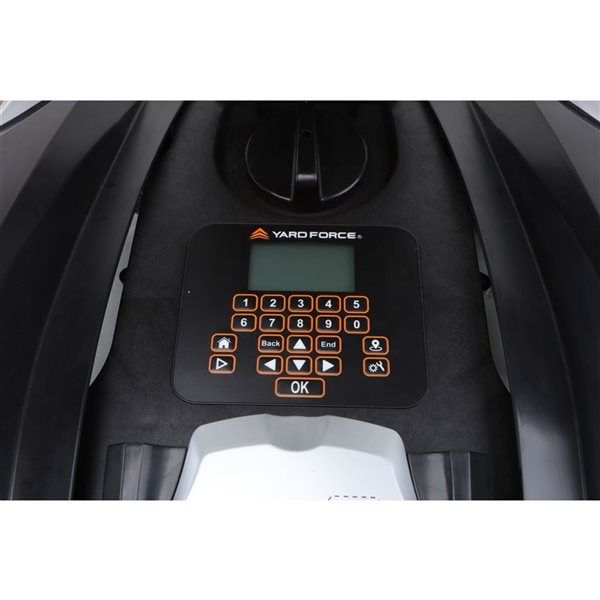 YARDFORCE Revola Robotic Lawn Mower 28 V 9-in