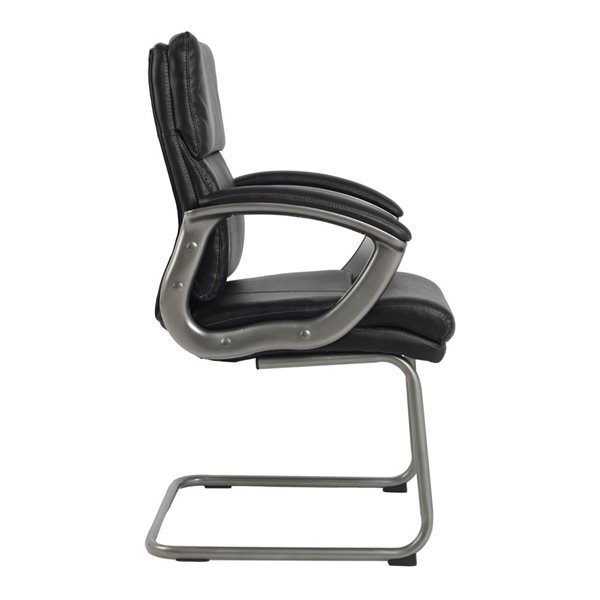 TygerClaw Mid-Back PU Leather Office Chair