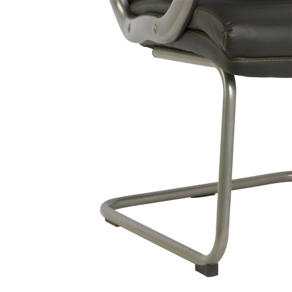 TygerClaw Mid-Back PU Leather Office Chair