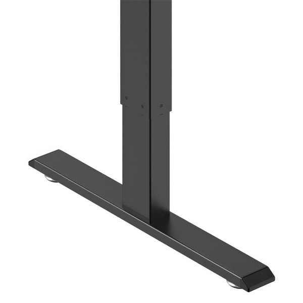 TygerClaw 42-Inch Two-Stage Column Sit-Stand Desk - Black