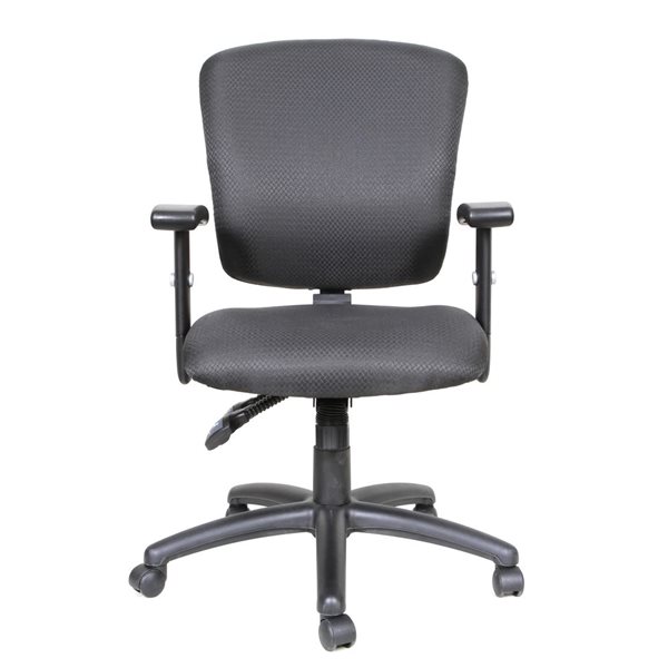 TygerClaw Mid-Back Fabric Office Chair