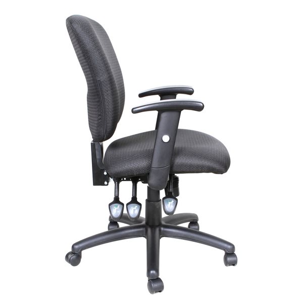 TygerClaw Mid-Back Fabric Office Chair