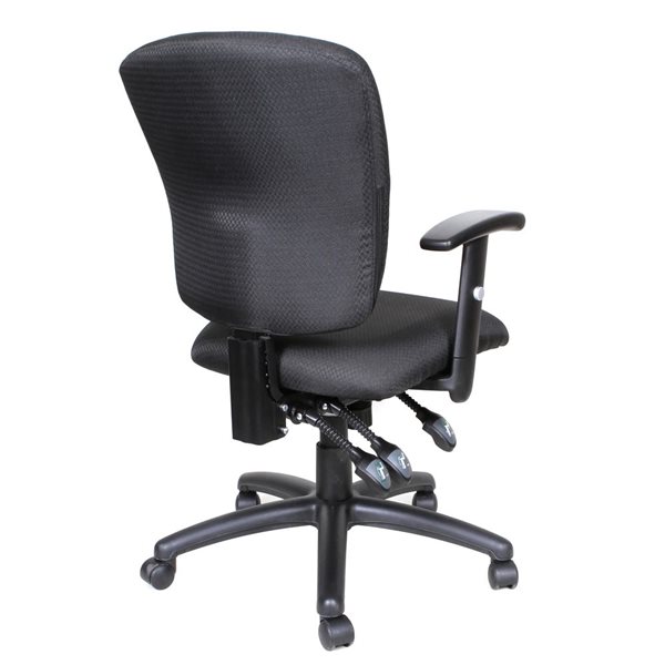 TygerClaw Mid-Back Fabric Office Chair