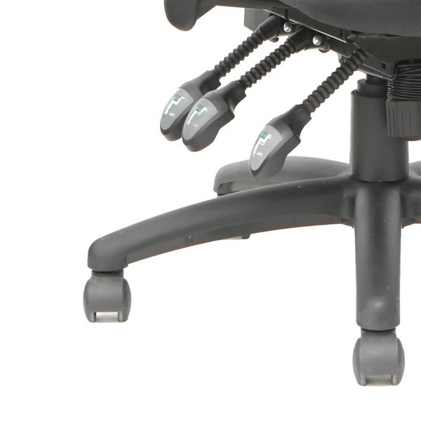 TygerClaw Mid-Back Fabric Office Chair