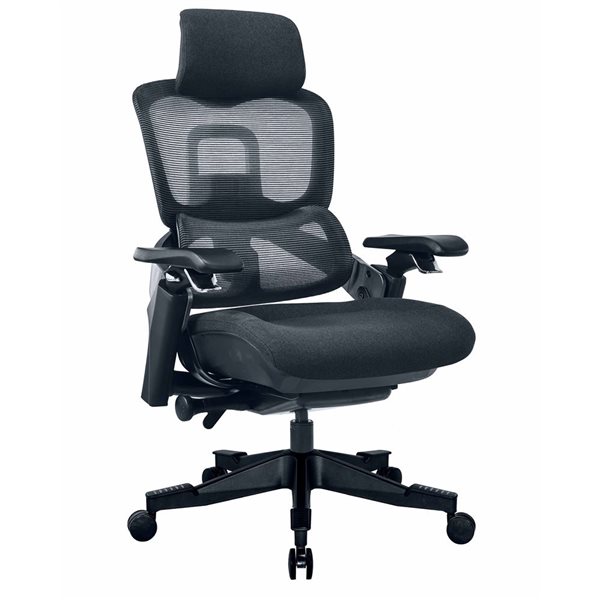 TygerClaw High-Back Ergonomic Office Chair with Headrest