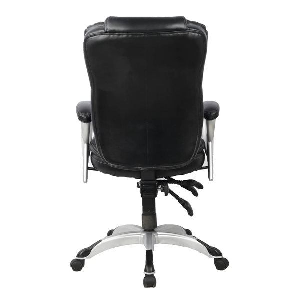 TygerClaw Executive High-Back PU Leather Office Chair