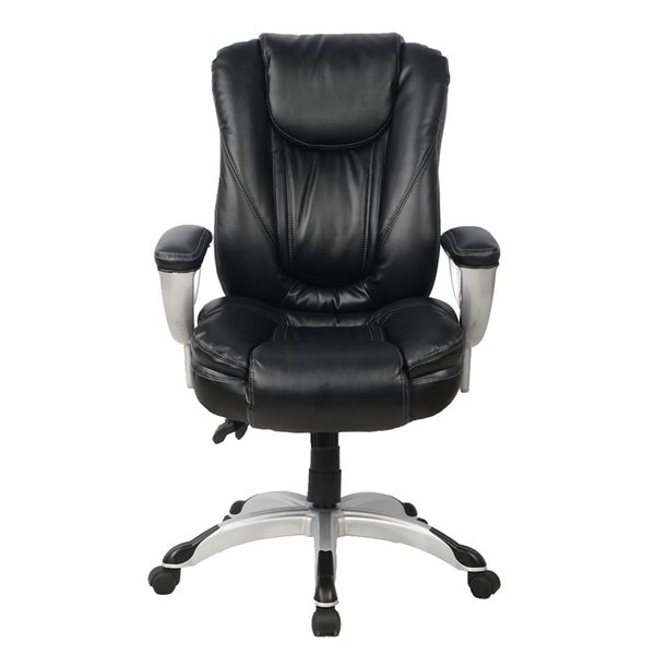 TygerClaw Executive High-Back PU Leather Office Chair