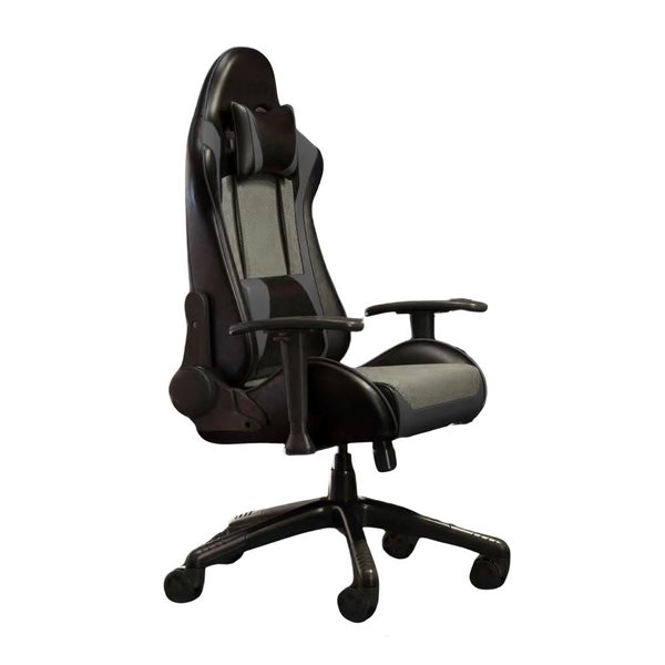 TygerClaw High-Back Gaming Chair for Maximum Comfort – Black