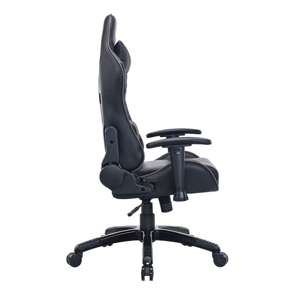 TygerClaw High-Back Gaming Chair for Maximum Comfort – Black