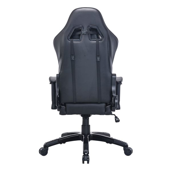 TygerClaw High-Back Gaming Chair for Maximum Comfort – Black