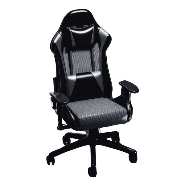 TygerClaw High-Back Gaming Chair for Maximum Comfort – Black