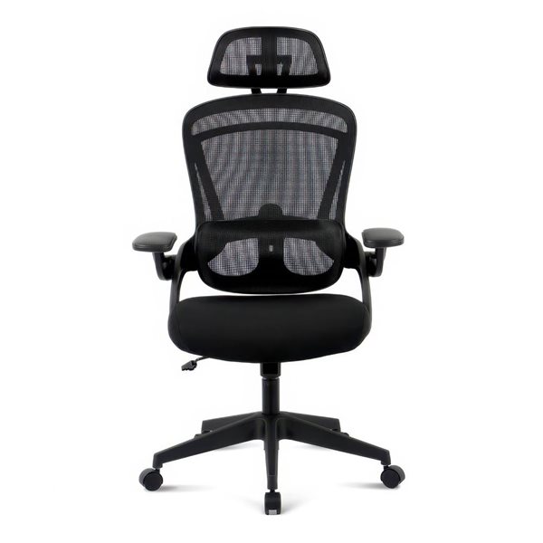 TygerClaw Ergonomic Mesh Executive Chair with Adjustable Arms and Headrest