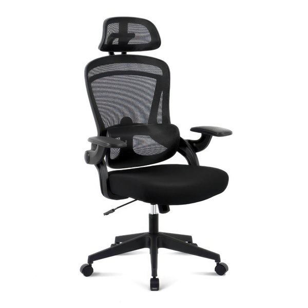 TygerClaw Ergonomic Mesh Executive Chair with Adjustable Arms and Headrest