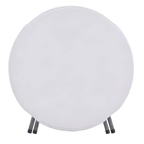 TygerClaw Versatile 32-Inch Round Folding Utility Table