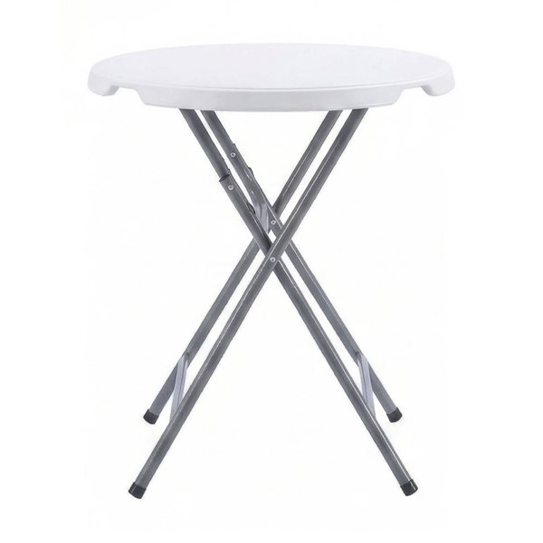 TygerClaw Versatile 32-Inch Round Folding Utility Table