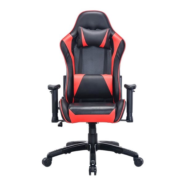 TygerClaw High-Back Gaming Chair for Maximum Comfort – Red