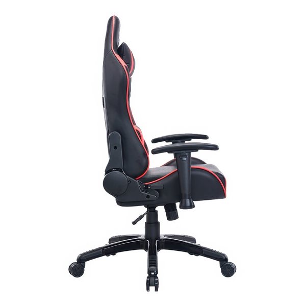 TygerClaw High-Back Gaming Chair for Maximum Comfort – Red