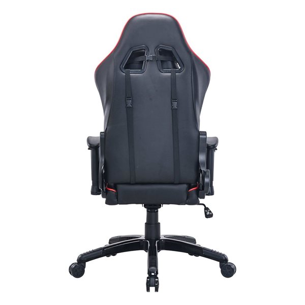 TygerClaw High-Back Gaming Chair for Maximum Comfort – Red