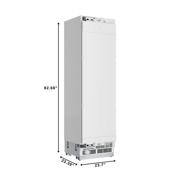KoolMore Reserve Panel-Ready Freezer Column ENERGY STAR® w/ Ice Maker 351-L - 24-in